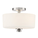 Travis Outdoor (Damp) Flush Mount Ceiling Light by Crystorama