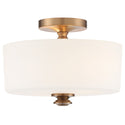 Travis Outdoor (Damp) Flush Mount Ceiling Light by Crystorama