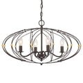 Zucca Chandelier by Crystorama