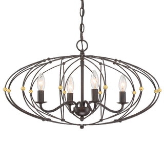 Zucca Chandelier by Crystorama