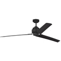 3-Blades Arcade Ceiling Fan (Light Kit Available) by Visual Comfort Fan