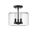 Asheville Semi-Flush Mount Ceiling Light by Millennium