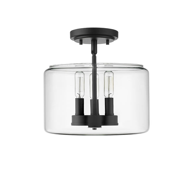 Asheville Semi-Flush Mount Ceiling Light by Millennium