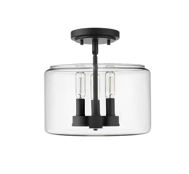 Asheville Semi-Flush Mount Ceiling Light by Millennium