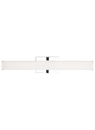 Buy chrome-with-acrylic-glass-and-white-shade Ellis Vanity by Visual Comfort Modern
