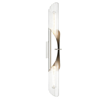Buy polished-nickel Lefferts Outdoor (Damp) Sconce by Hudson Valley