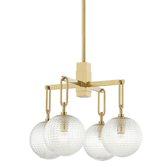 Jewett Outdoor (Damp) Chandelier by Hudson Valley
