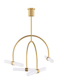 Calumn Outdoor (Damp) Chandelier by Visual Comfort Modern