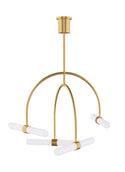 Calumn Outdoor (Damp) Chandelier by Visual Comfort Modern