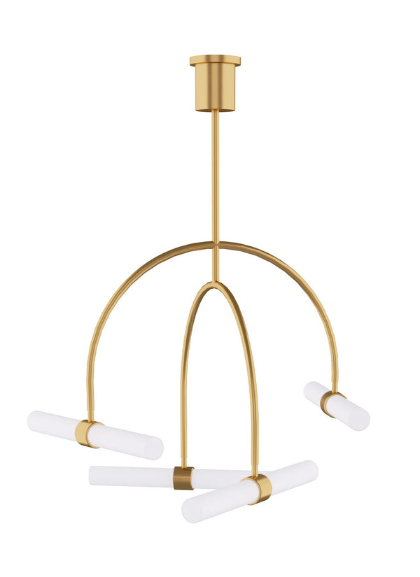 Calumn Outdoor (Damp) Chandelier by Visual Comfort Modern