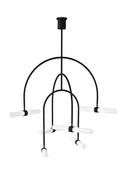 Calumn Outdoor (Damp) Chandelier by Visual Comfort Modern