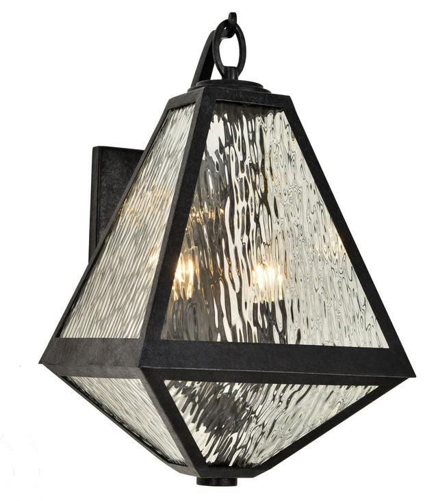 Glacier Outdoor (Wet) Wall Lantern by Crystorama
