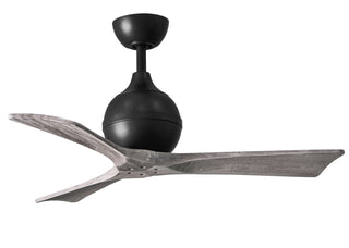 Buy matte-black-finish-with-barn-wood-tone-blades Irene- Ceiling Fan by Matthews Fan Company