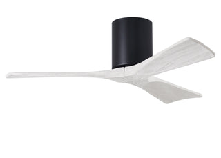 Buy matte-black-finish-with-matte-white-blades Irene-H Hugger Ceiling Fan by Matthews Fan Company