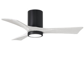 Buy matte-black-finish-with-matte-white-blades Irene-HLK Hugger Ceiling Fan by Matthews Fan Company