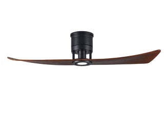Buy matte-black-finish-with-walnut-tone-blades Lindsay Hugger Ceiling Fan by Matthews Fan Company
