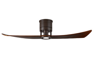 Buy textured-bronze-finish-with-walnut-tone-blades 2-Blades Lindsay Matthews Fan Company by Matthews Fan Company
