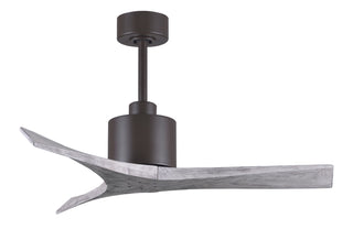 Buy textured-bronze-finish-with-barn-wood-tone-blades Mollywood Ceiling Fan by Matthews Fan Company
