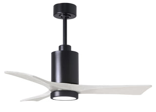 Buy matte-black-finish-with-matte-white-blades Patricia Ceiling Fan by Matthews Fan Company
