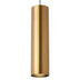 Aged Brass with Cylinder classic style pendant Glass