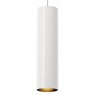 Buy white-satin-nickel-with-cylinder-classic-style-pendant-glass Piper Pendant by Visual Comfort Modern