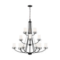 Robie Outdoor (Damp) Chandelier by Generation Lighting