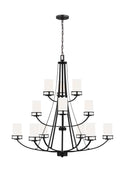 Robie Outdoor (Damp) Chandelier by Generation Lighting