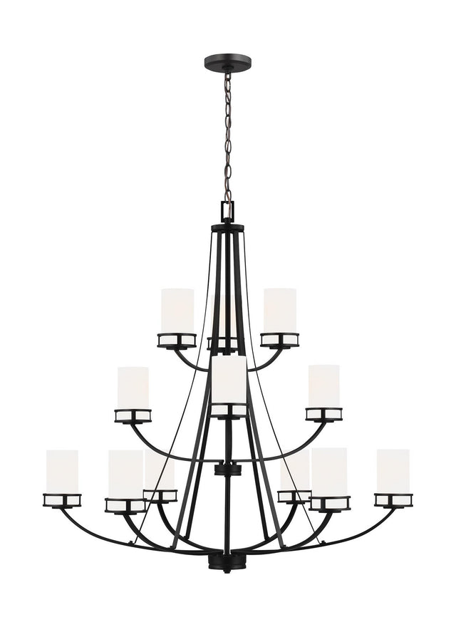 Robie Outdoor (Damp) Chandelier by Generation Lighting