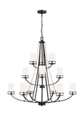 Robie Outdoor (Damp) Chandelier by Generation Lighting