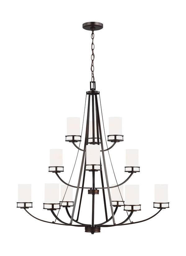 Robie Outdoor (Damp) Chandelier by Generation Lighting