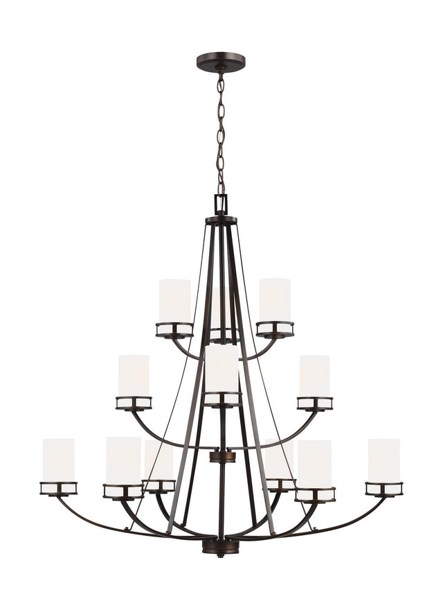 Robie Outdoor (Damp) Chandelier by Generation Lighting