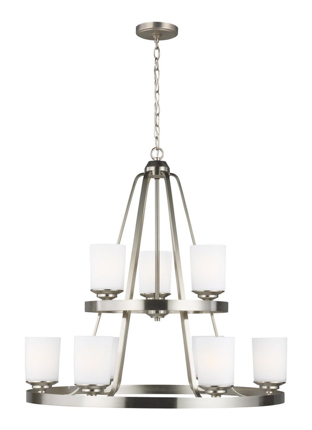Kemal Outdoor (Damp) Chandelier by Generation Lighting
