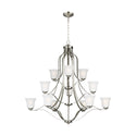 Emmons Outdoor (Damp) Chandelier by Generation Lighting