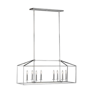 Buy chrome Perryton Outdoor (Damp) Pendant by Generation Lighting