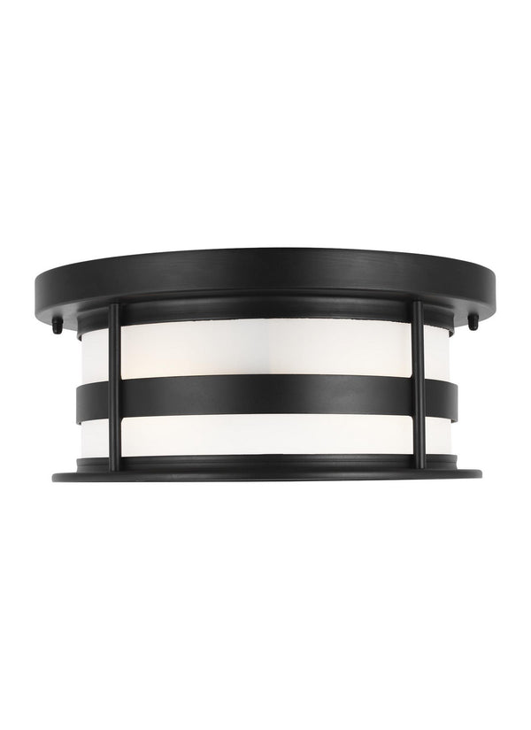 Wilburn Outdoor (Damp) Flush Mount Ceiling Light by Generation Lighting