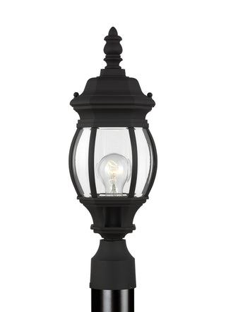 Buy black-with-clear-beveled-glass Wynfield Outdoor (Wet) Lantern by Generation Lighting