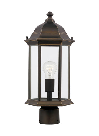 Buy antique-bronze-with-clear-glass Sevier Outdoor (Wet) Lantern by Generation Lighting