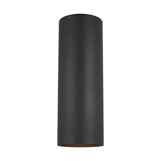 Buy black-with-tempered-glass-glass Outdoor Cylinders Outdoor (Wet) Wall Lantern by Visual Comfort Studio