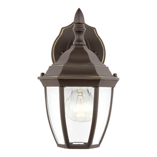 Buy antique-bronze-with-clear-beveled-glass Bakersville Outdoor (Wet) Wall Lantern by Generation Lighting