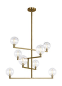 Gambit Outdoor (Damp) Chandelier by Visual Comfort Modern