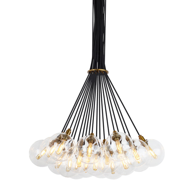 Gambit Outdoor (Damp) Chandelier by Visual Comfort Modern