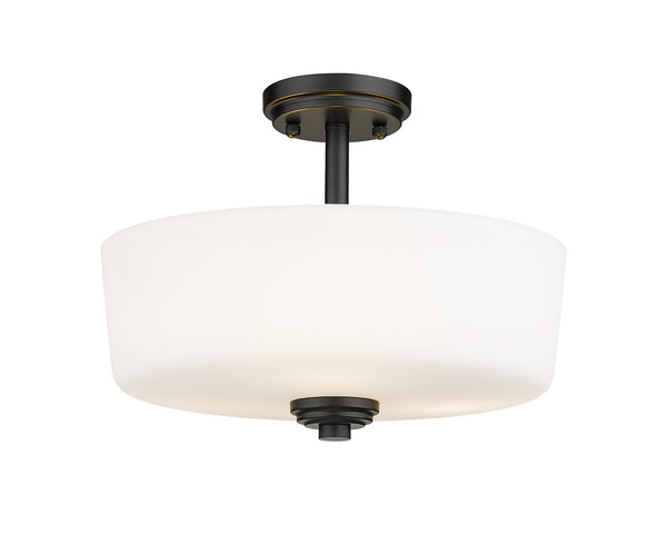 Arlington Outdoor (Damp) Flush Mount Ceiling Light by Z-Lite