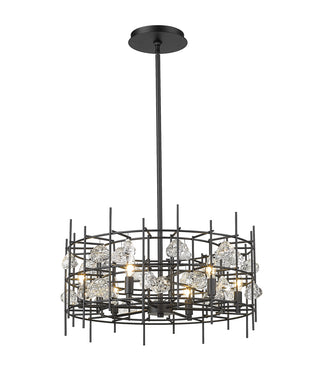 Buy matte-black Garroway Chandelier by Z-Lite