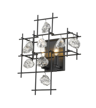 Buy matte-black Garroway Sconce by Z-Lite
