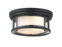Willow Outdoor (Damp) Flush Mount Light by Z-Lite