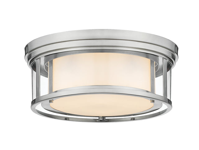 Willow Outdoor (Damp) Flush Mount Light by Z-Lite
