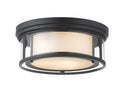 Willow Outdoor (Damp) Flush Mount Ceiling Light by Z-Lite