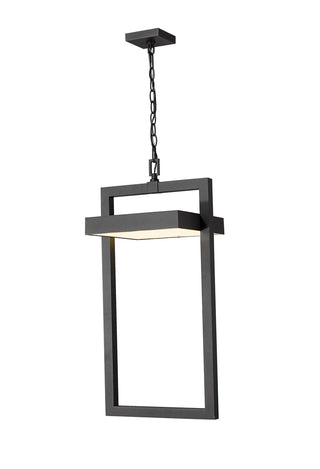 Buy black-with-sand-blast-glass Luttrel Outdoor (Damp) Hanging Lanterns by Z-Lite