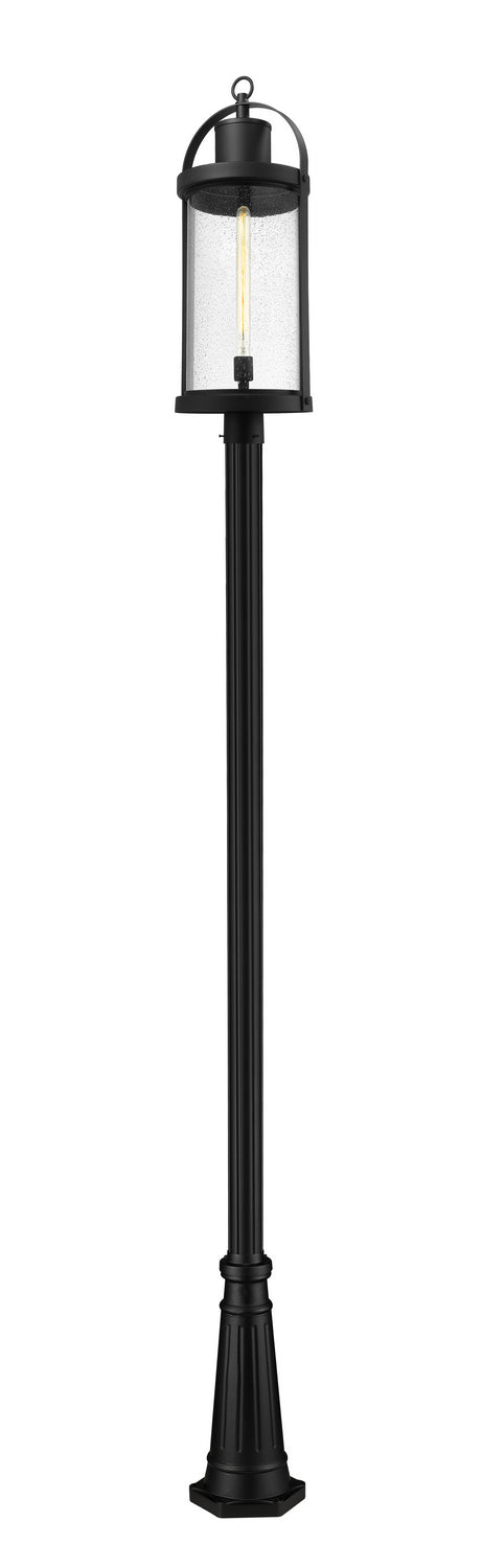 Roundhouse Outdoor (Wet) Post Lantern by Z-Lite