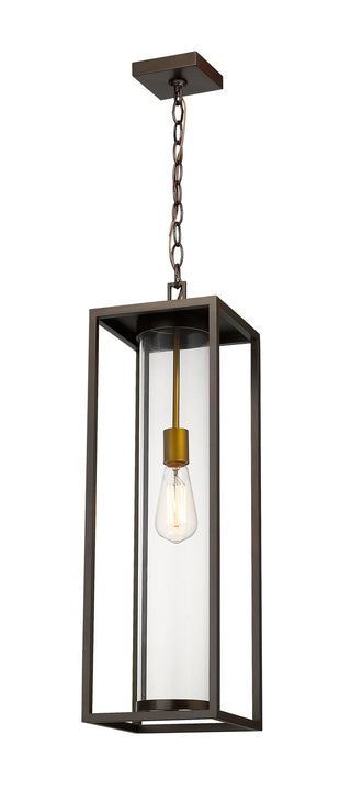 Buy deep-bronze-outdoor-brass Dunbroch Outdoor (Damp) Hanging Lanterns by Z-Lite